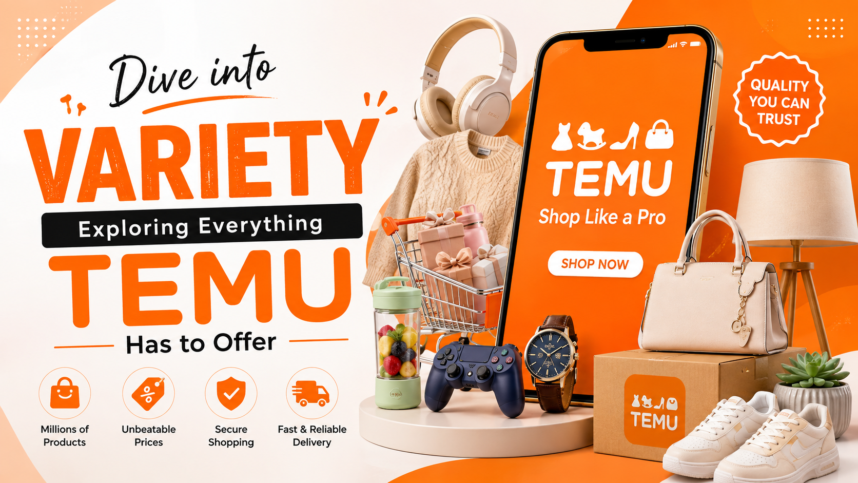 Dive Into Variety: Exploring Everything Temu Has to Offer