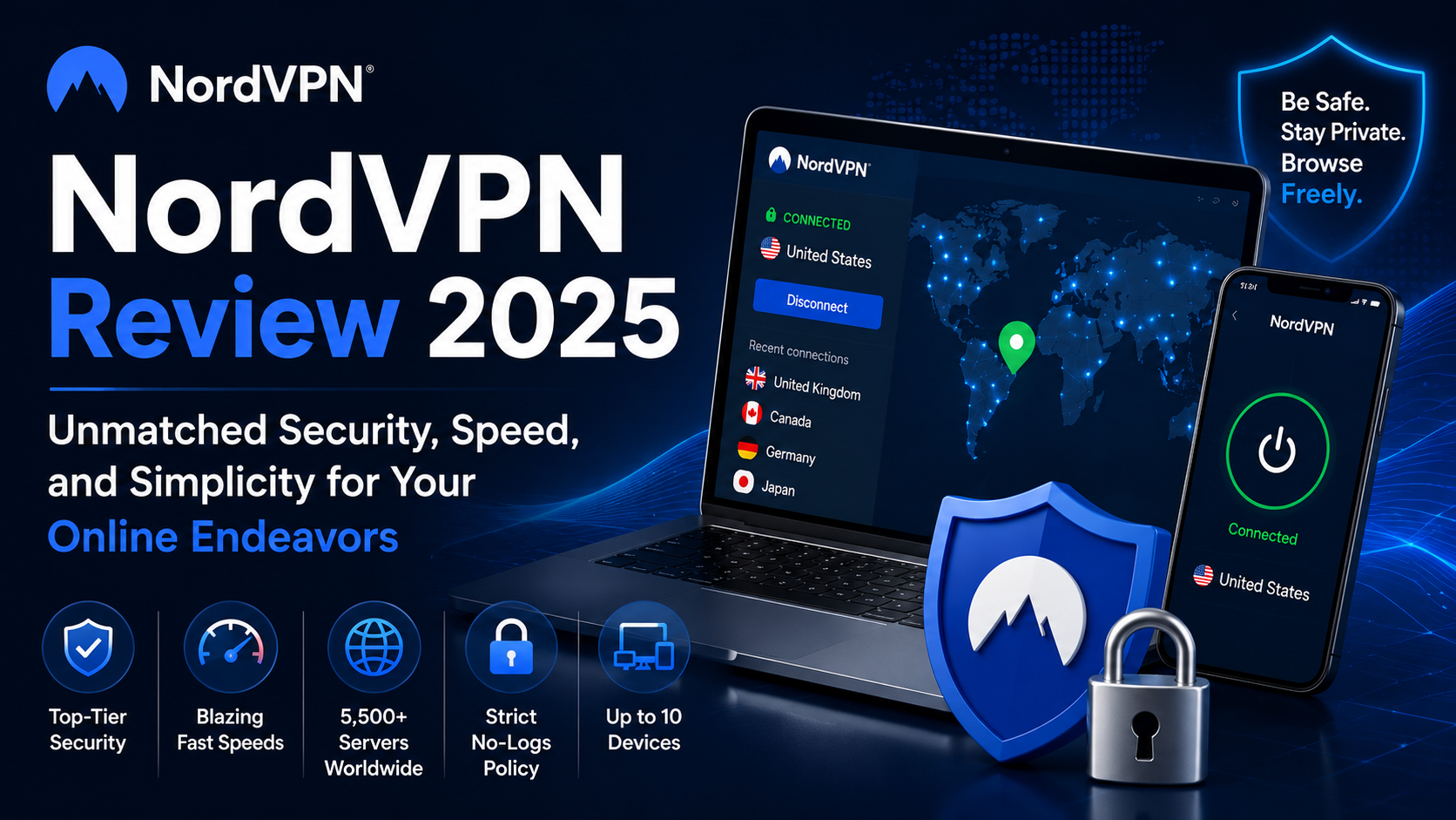 NordVPN Review 2025: Unmatched Security, Speed, and Simplicity for Online Endeavors