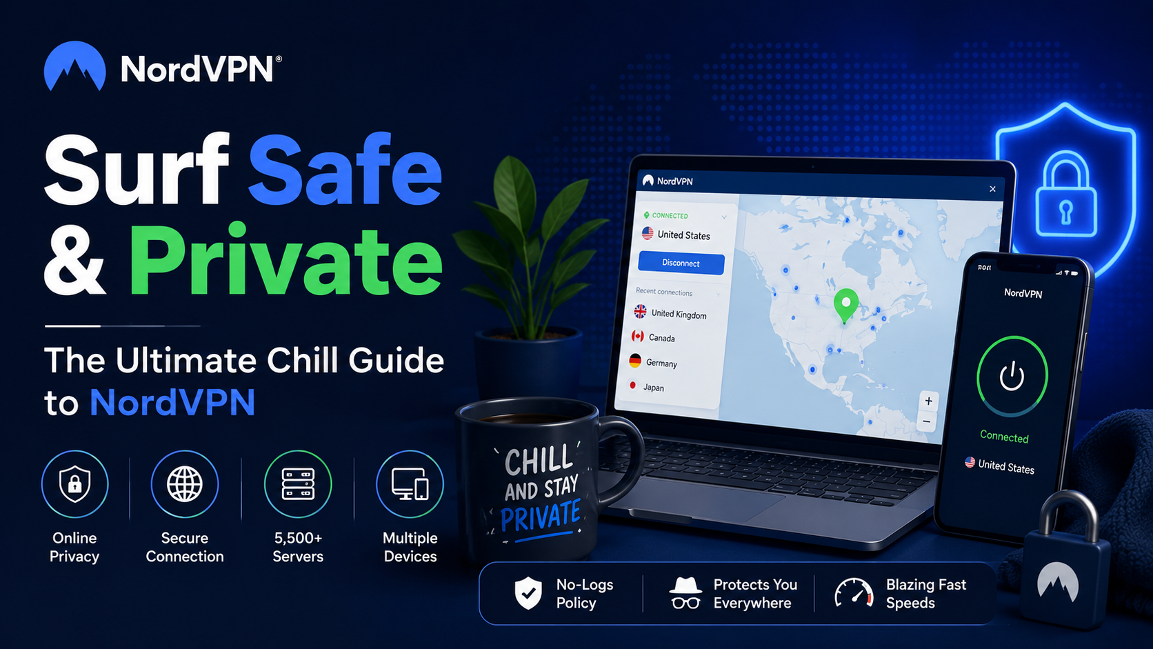 Surf Safe and Private: The Ultimate Chill Guide to NordVPN