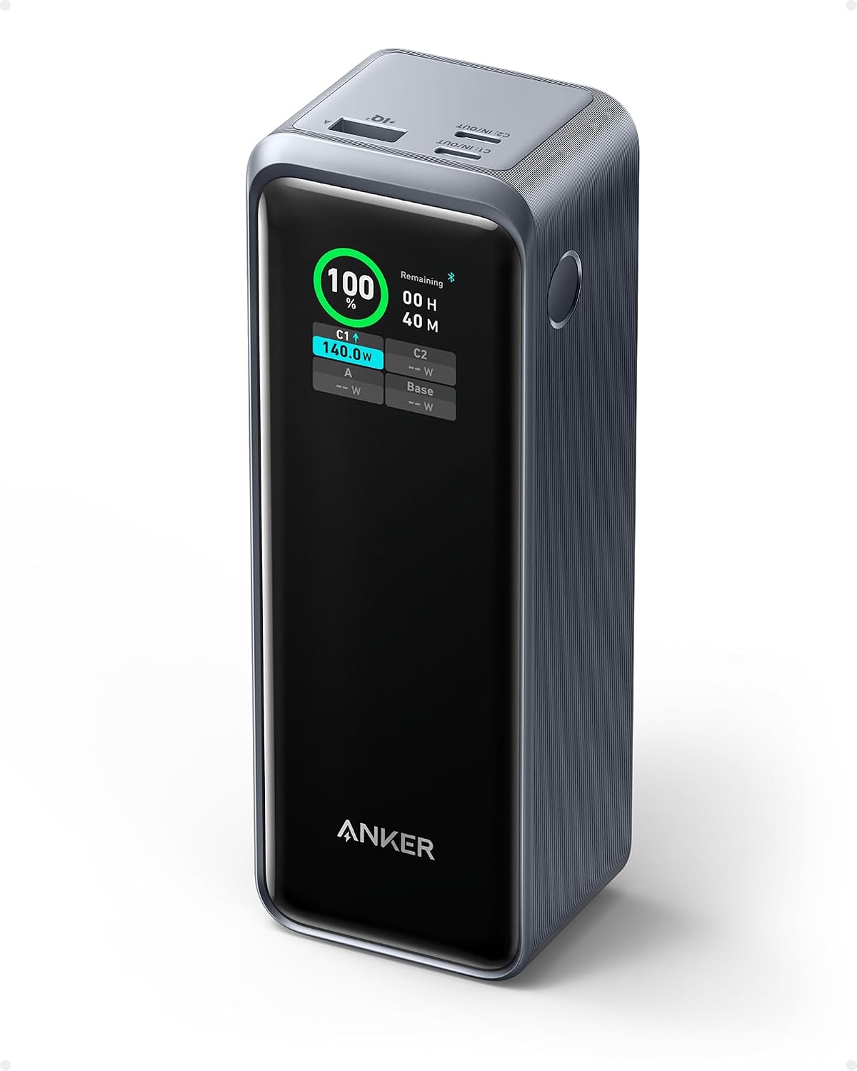 Anker Prime 27,650mAh Power Bank 250W